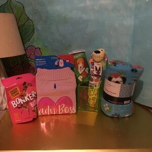 Lady Boss dog sweater bundle size medium